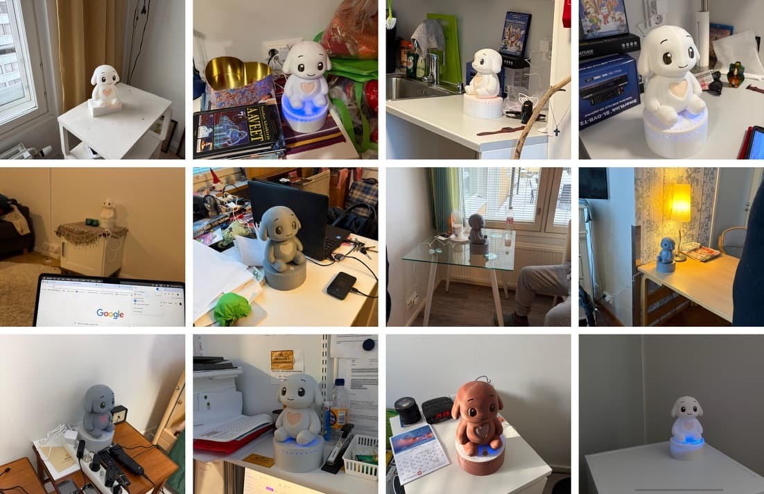 Qluve robots deployed in various care homes and residences across Finland